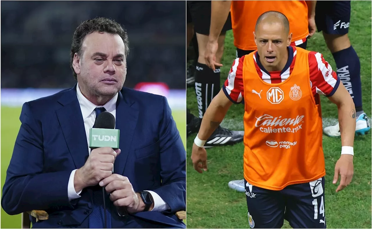 David Faitelson tunde a Chicharito Hernández tras eliminación de Chivas: 'Ha sido un fraude, un petardo'