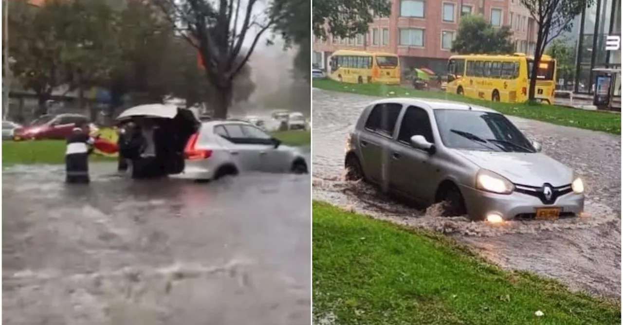 Fuertes lluvias no dan tregua y generaron caos por inundaciones en diferentes vías de Bogotá