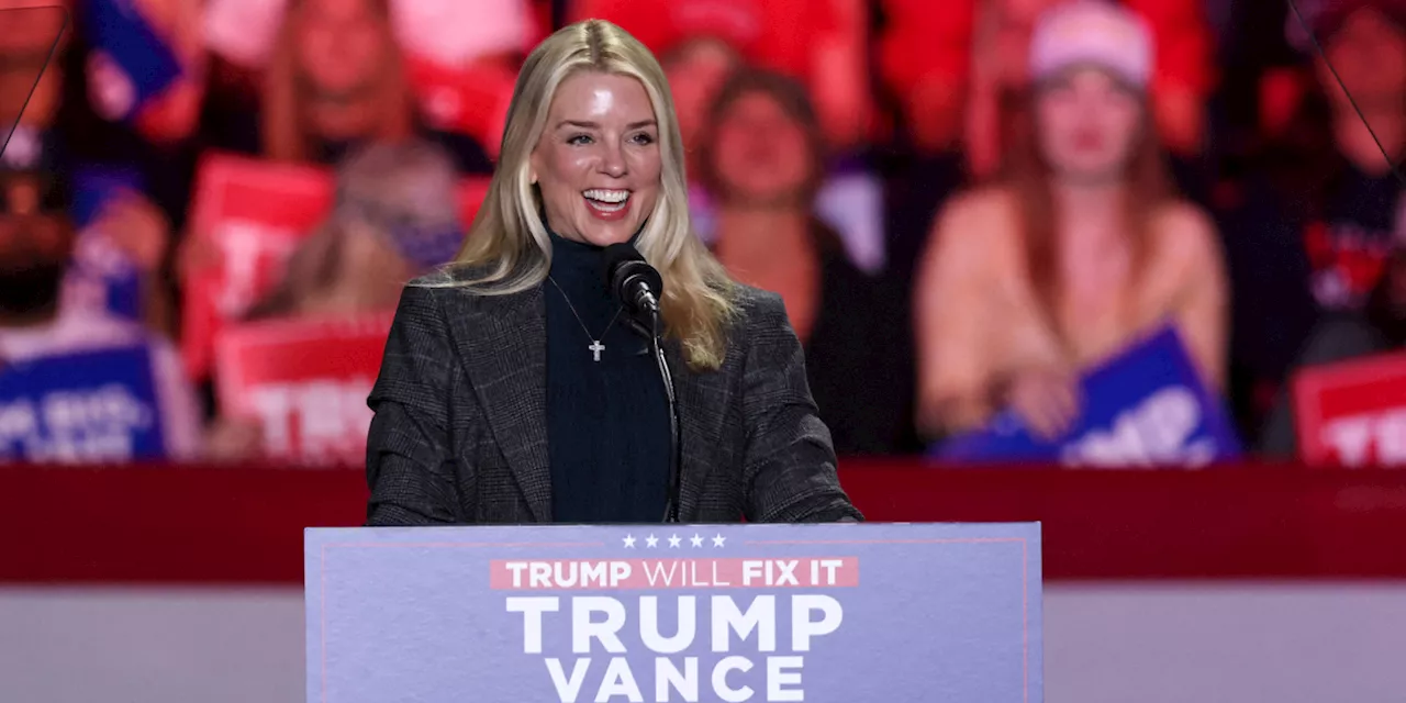 Trump elige a Pam Bondi como su fiscal general tras retirada de Matt Gaetz