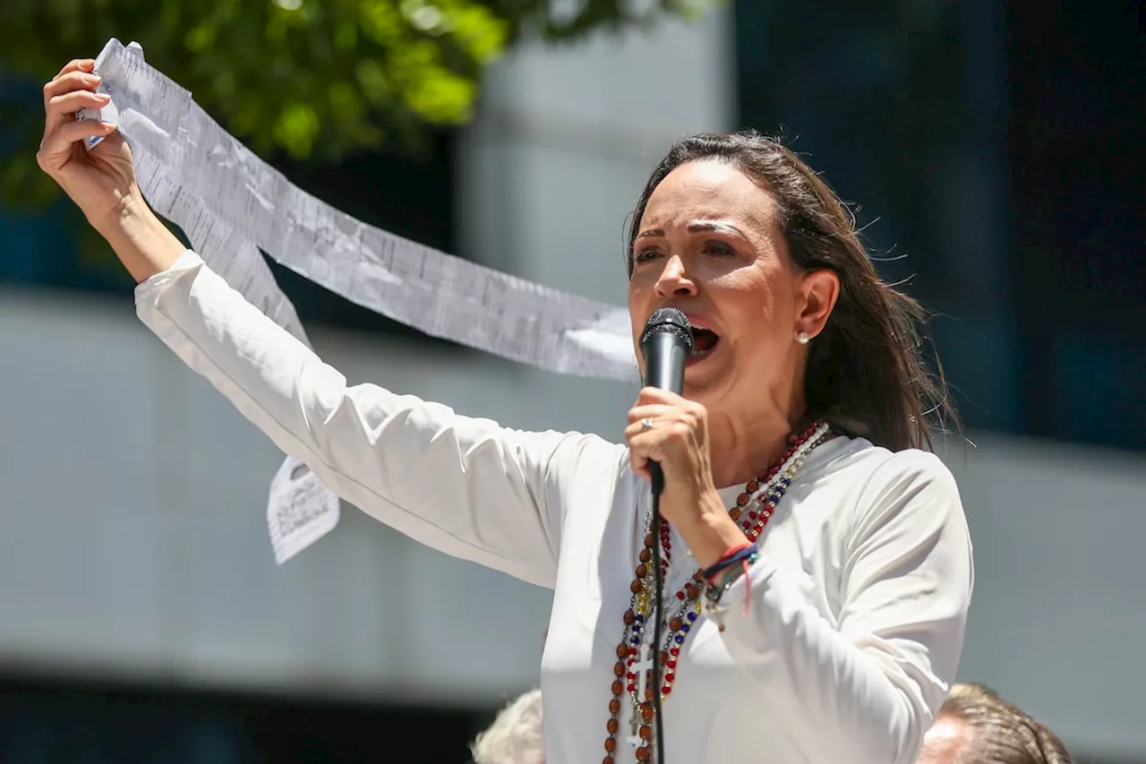 La Fiscalía de Venezuela abre una investigación a María Corina Machado por “traición a la patria”