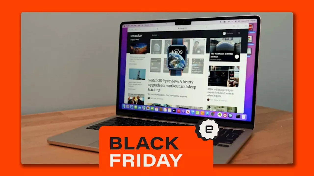 Apple MacBook Black Friday deals include the M2 MacBook Air with 16GB of RAM for $749