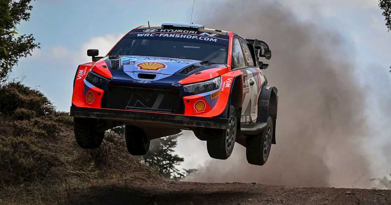 Ott Tänak (Hyundai) en tête, Thierry Neuville (Hyundai) en difficulté