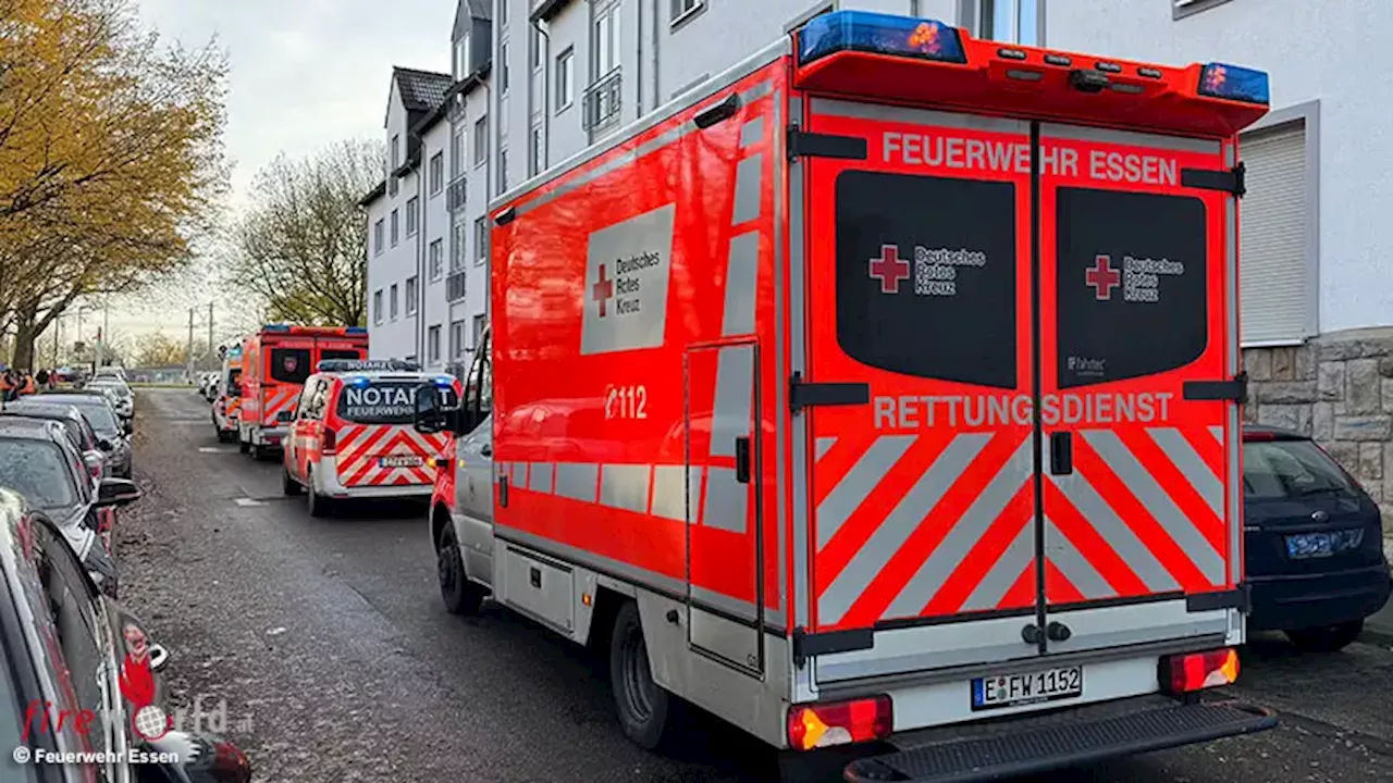 D: Reizgas-Freisetzung in Essen → zwei Einsätze für Rettungsdienst und Feuerwehr in kurzer Abfolge