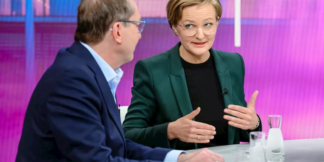 CSU-Mann schießt im ZDF-Talk gegen Habeck, Grünen-Chefin kontert kühl