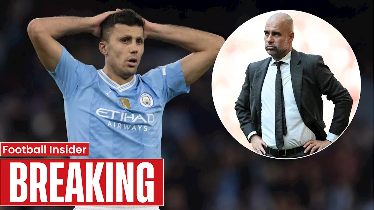 Pep Guardiola ‘to sell Rodri in next transfer window’ as Man City fans rage