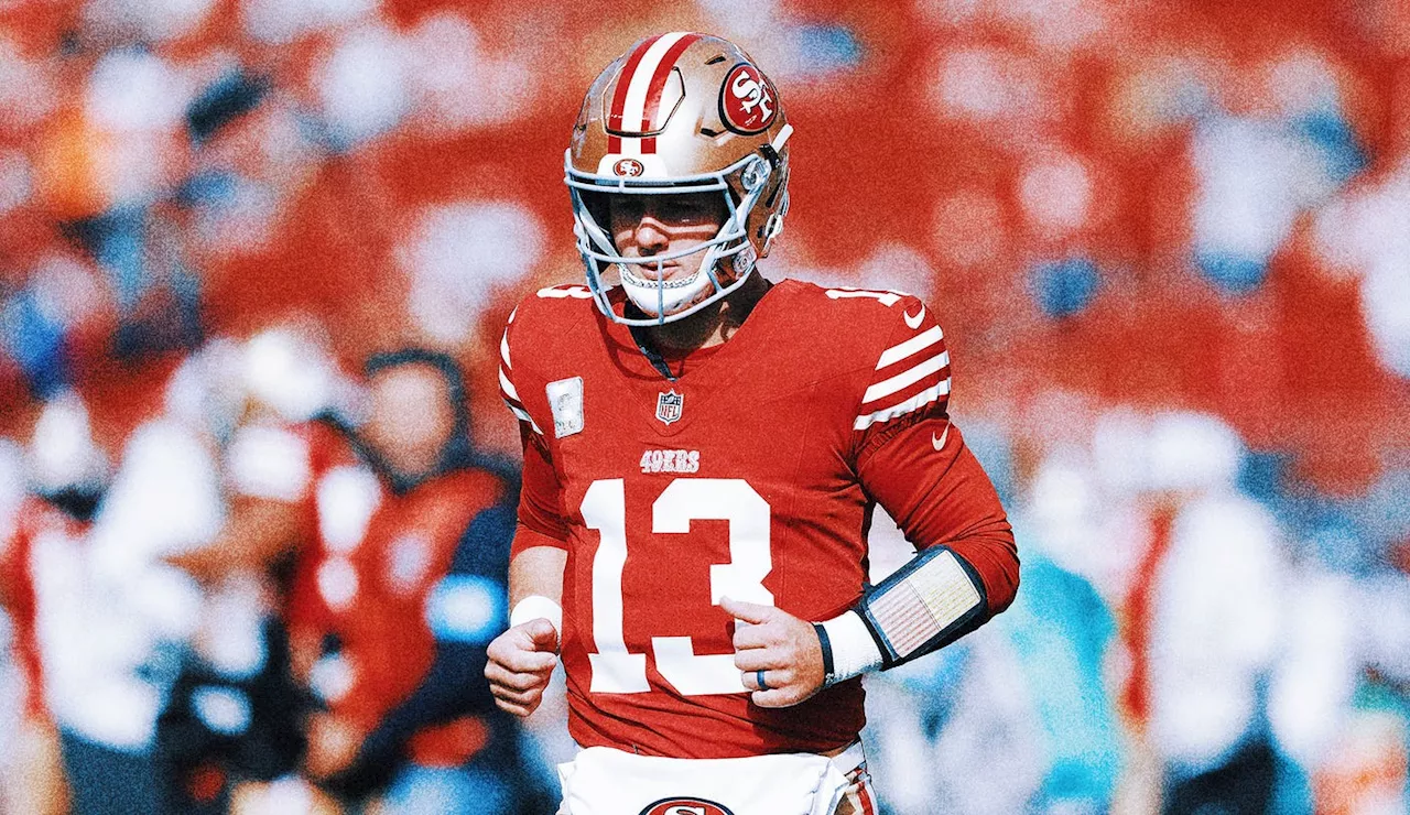 49ers QB Brock Purdy to miss Sunday's game vs. Packers with shoulder injury
