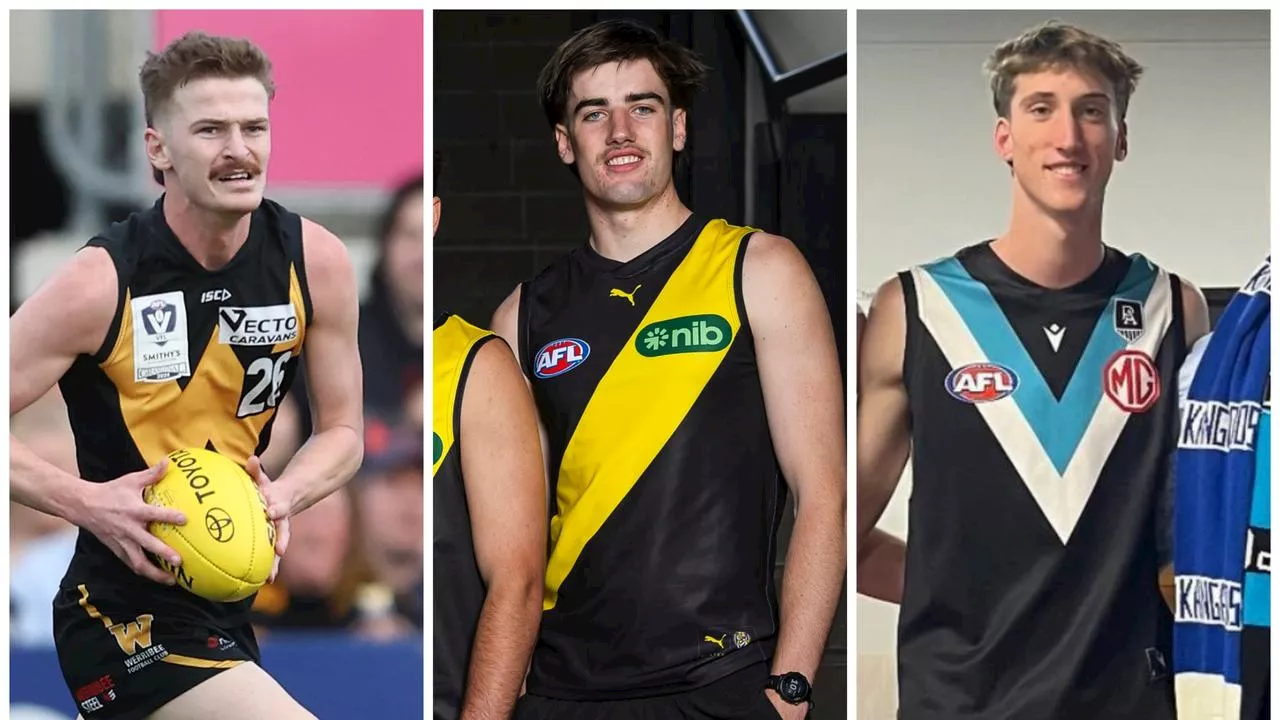 Star to silence ‘doubters’; All-Aus with last pick!? AFL draft sliders, bolters and hidden gems