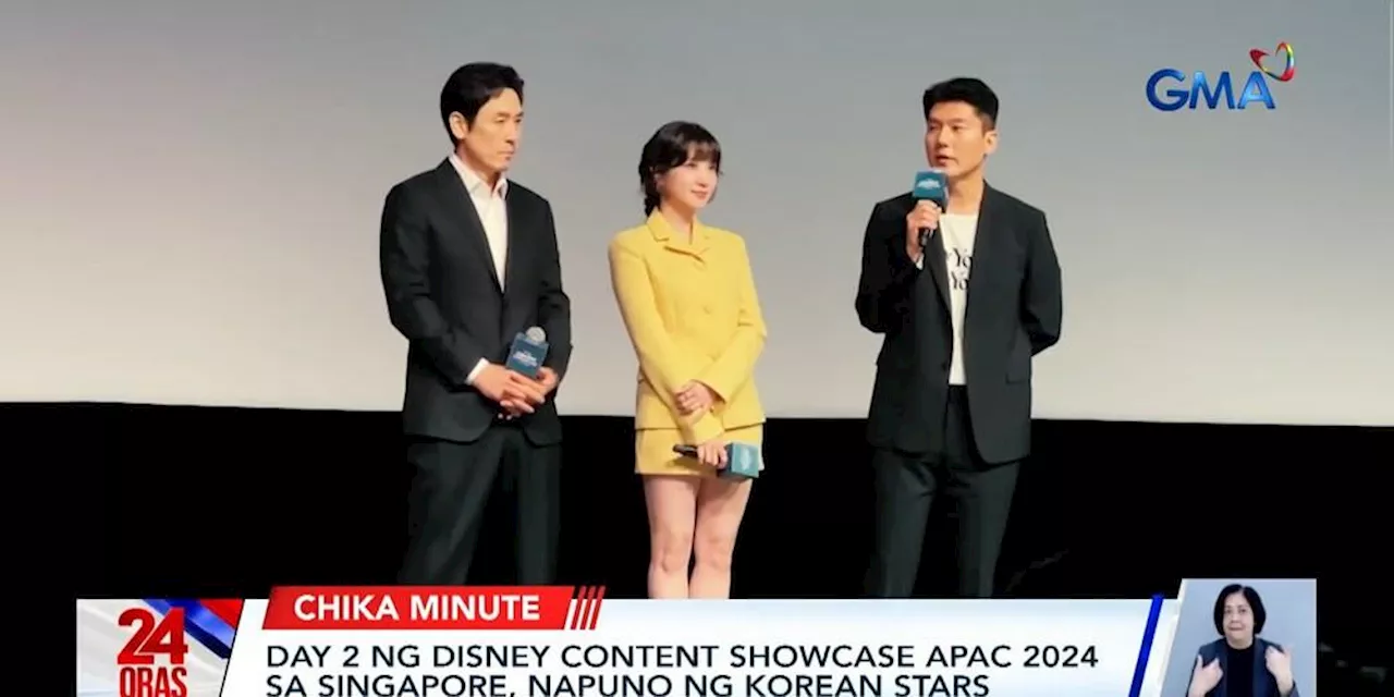 Park Eun Bin, Kim Hye Soo, more Korean stars grace Day 2 of Disney Content Showcase APAC 2024