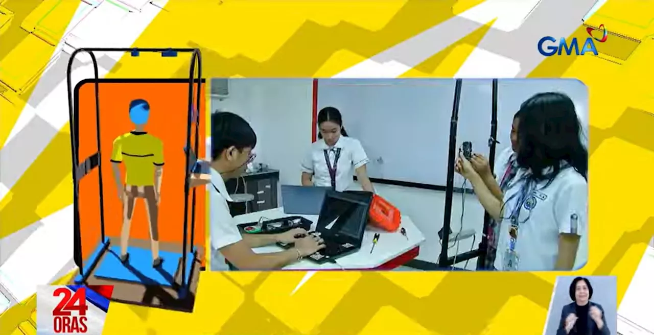 Taguig students develop all-in-one device for gathering vital signs 