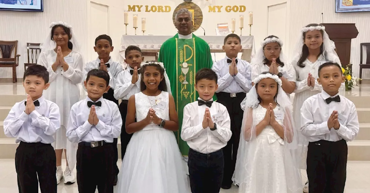 First Holy Communion at St Thomas Kuantan