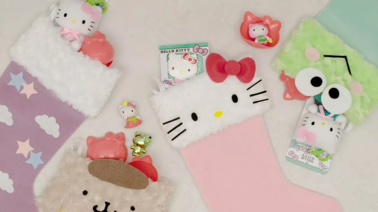 Así puedes crear tus propias botas navideñas de Hello Kitty con solo seis materiales