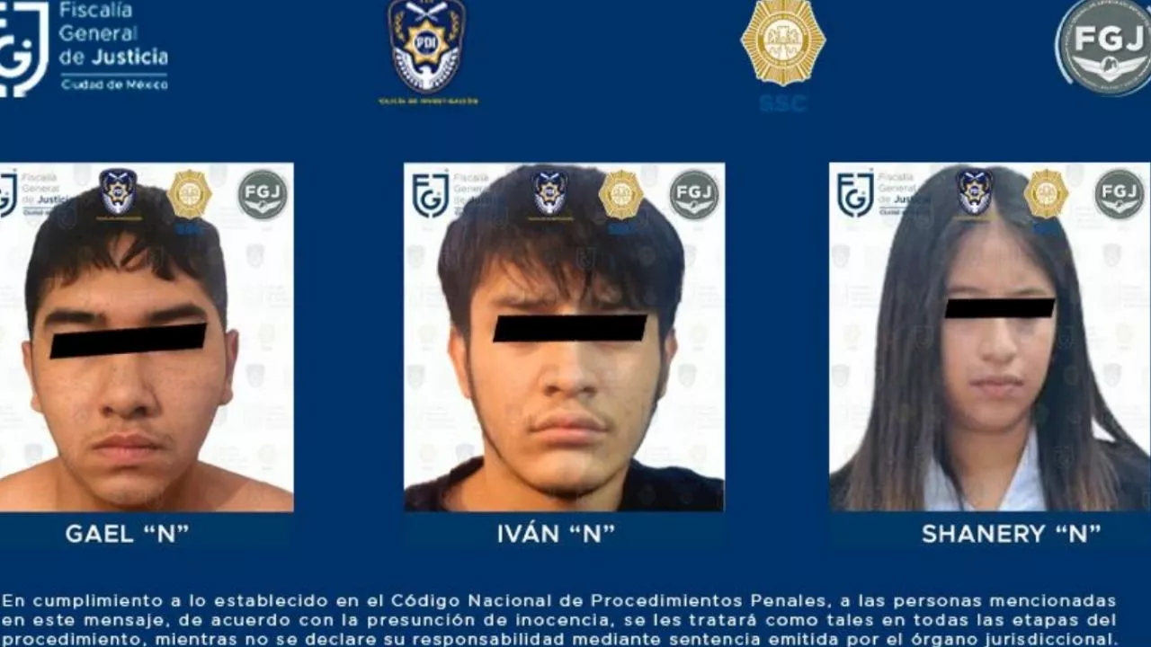 FGJ y SSC detienen a tres personas por homicidio calificado y tentativa de transfeminicidio en CDMX