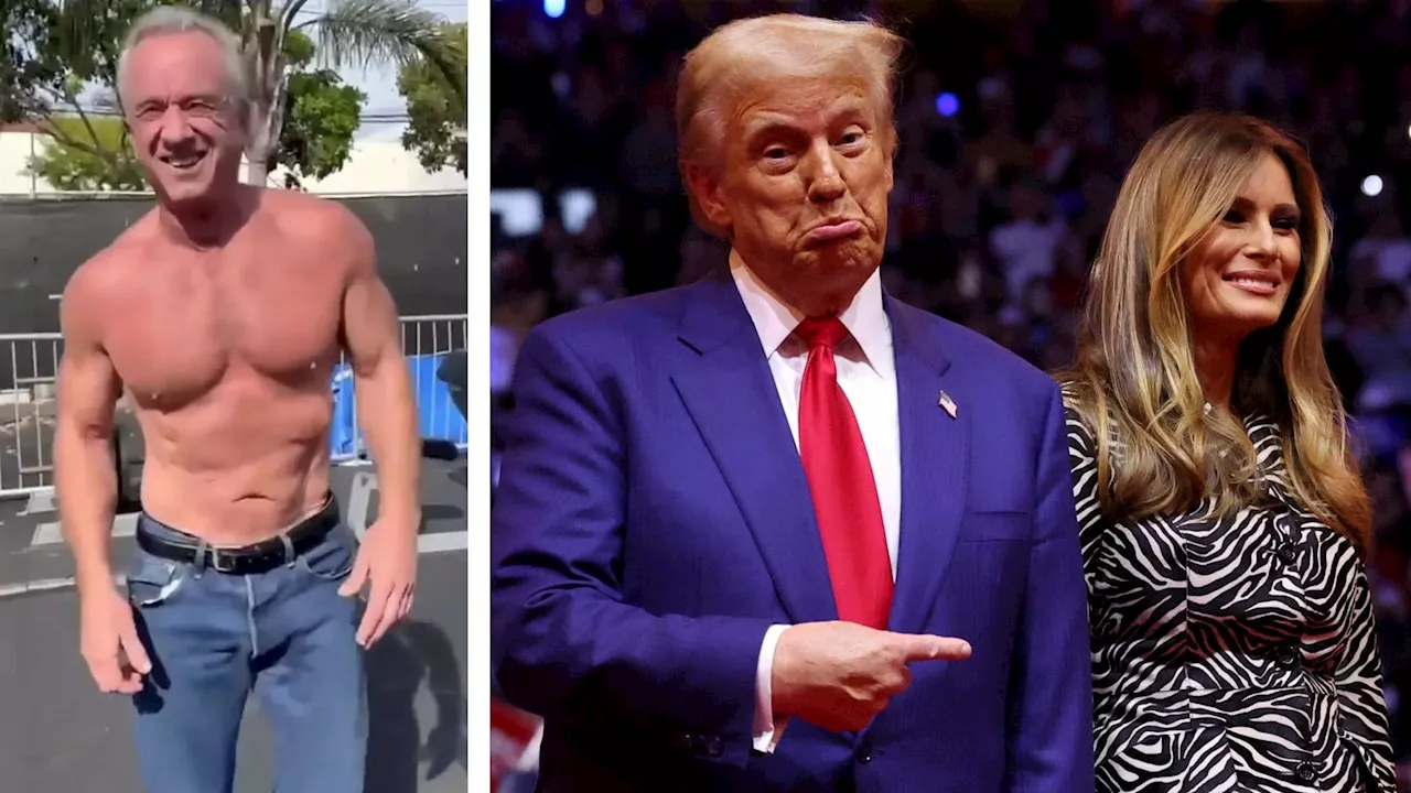 Donald bald mit Sixpack? - Melania holt Hilfe! ER soll Trump jetzt topfit machen