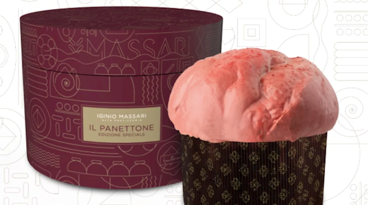 Iginio Massari lancia il panettone rosa. Il costo? Impegnativo