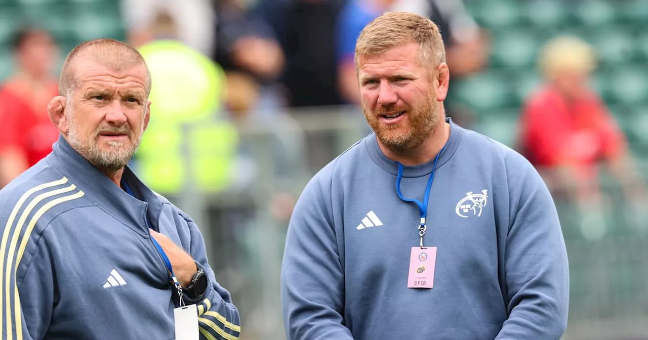 Munster need a new forwards coach too after Andi Kyriacou's departure