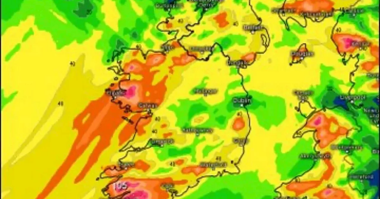 Storm Bert weather maps show when and where conditions will take turn for worse