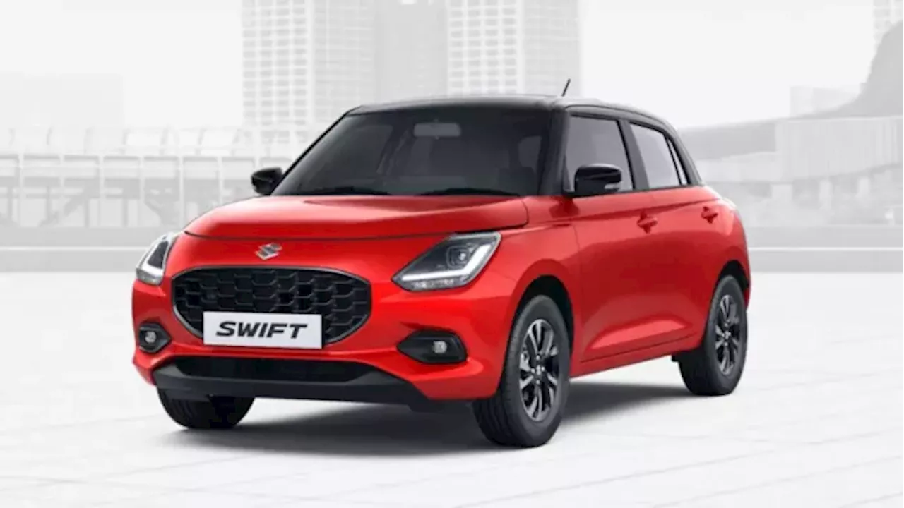 Maruti Swift Hybrid टेस्टिंग के दौरान हुई स्पॉट, टेलगेट पर दिखा हाइब्रिड बैज