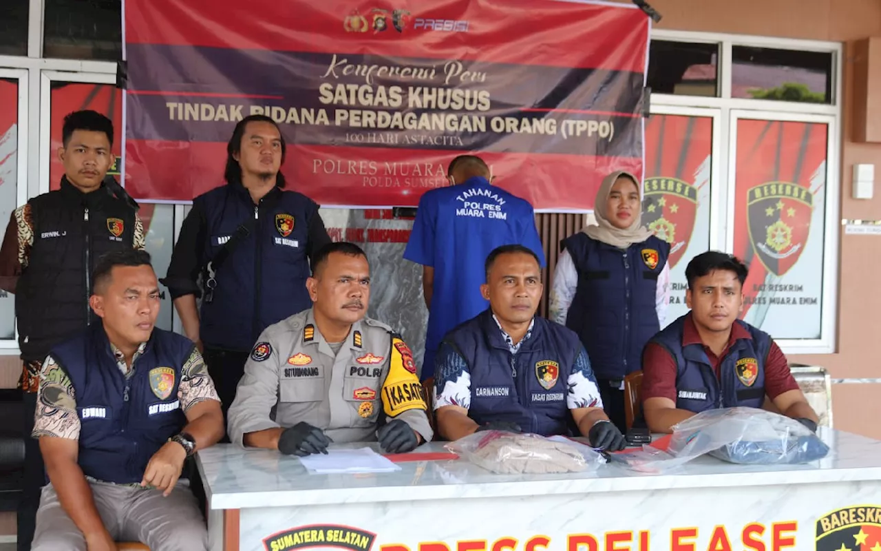 Ungkap Kasus TPPO, Polres Muara Enim Bekuk 1 Tersangka