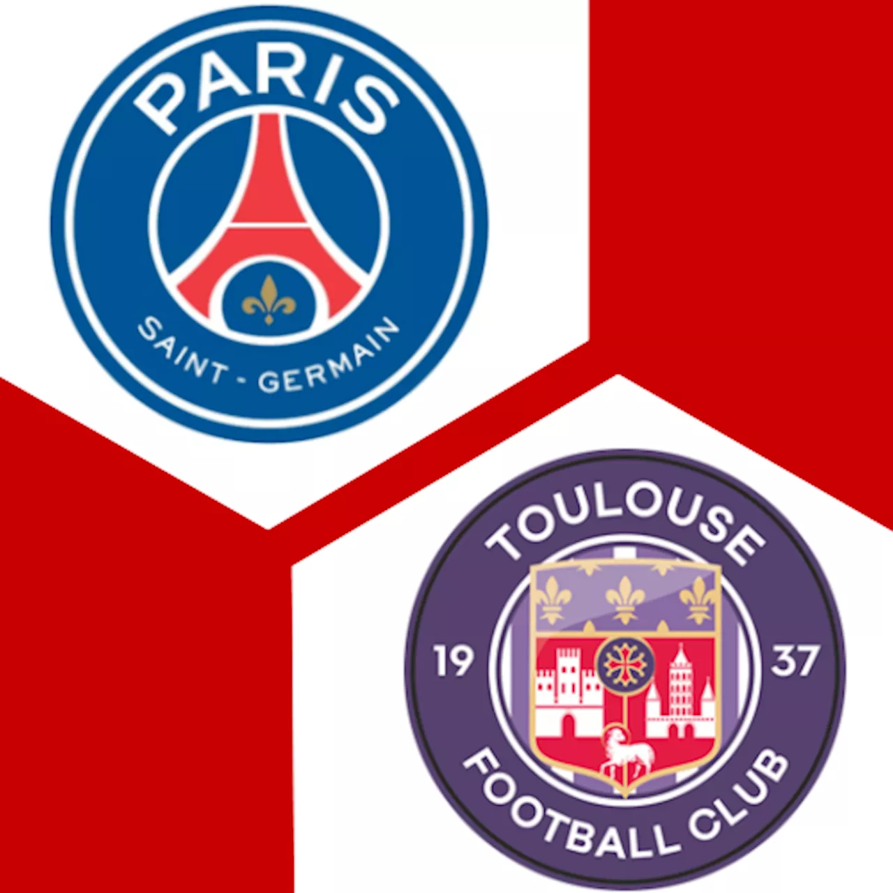  Paris St. Germain - FC Toulouse : | 12. Spieltag