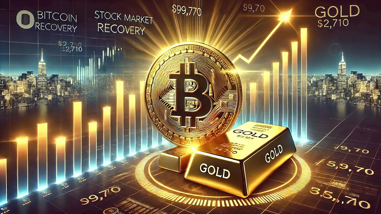 Crypto and gold surge: Bitcoin hits $99,880, gold posts strongest week in a year