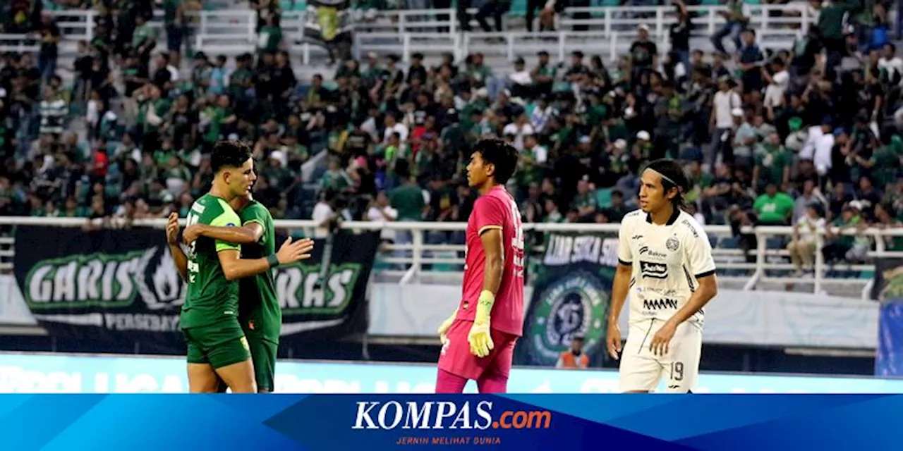 Persebaya Akhiri Kutukan, Kalahkan Persija 2-1 di Gelora Bung Tomo