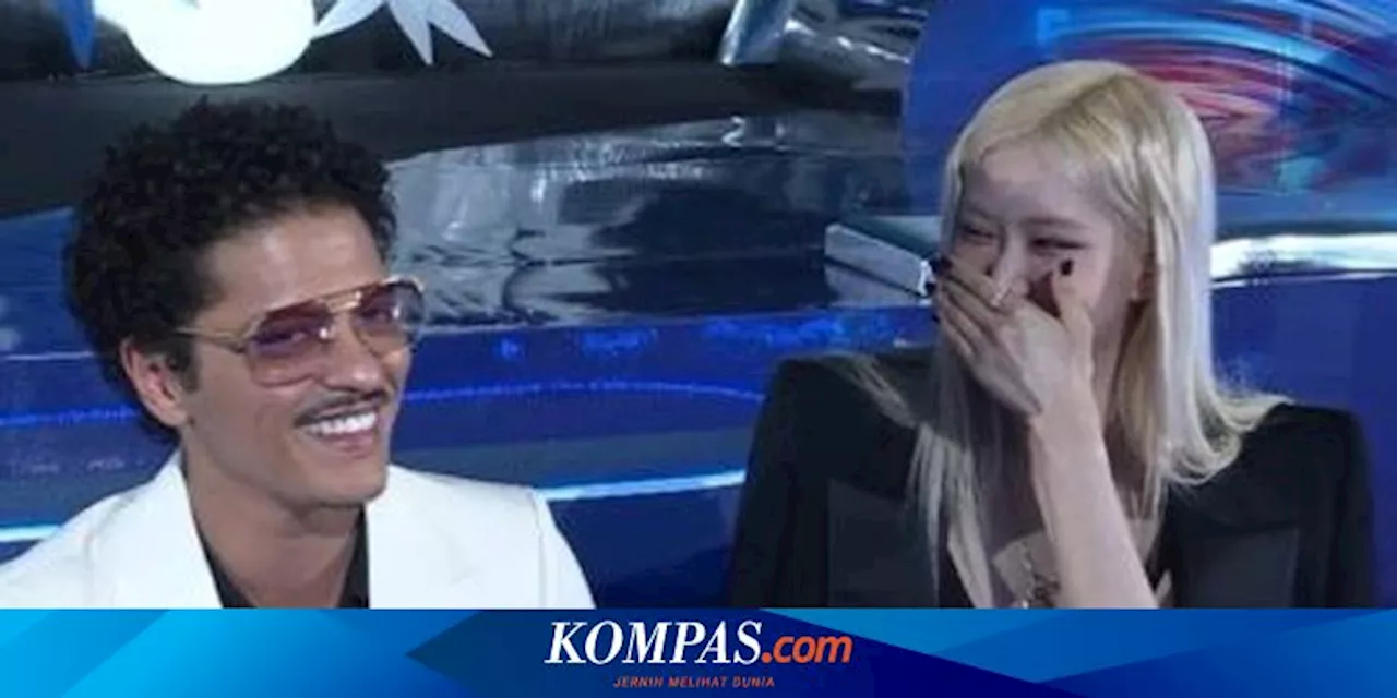 Reaksi Tersipu Rosé BLACKPINK Hadiri MAMA 2024 Bareng Bruno Mars