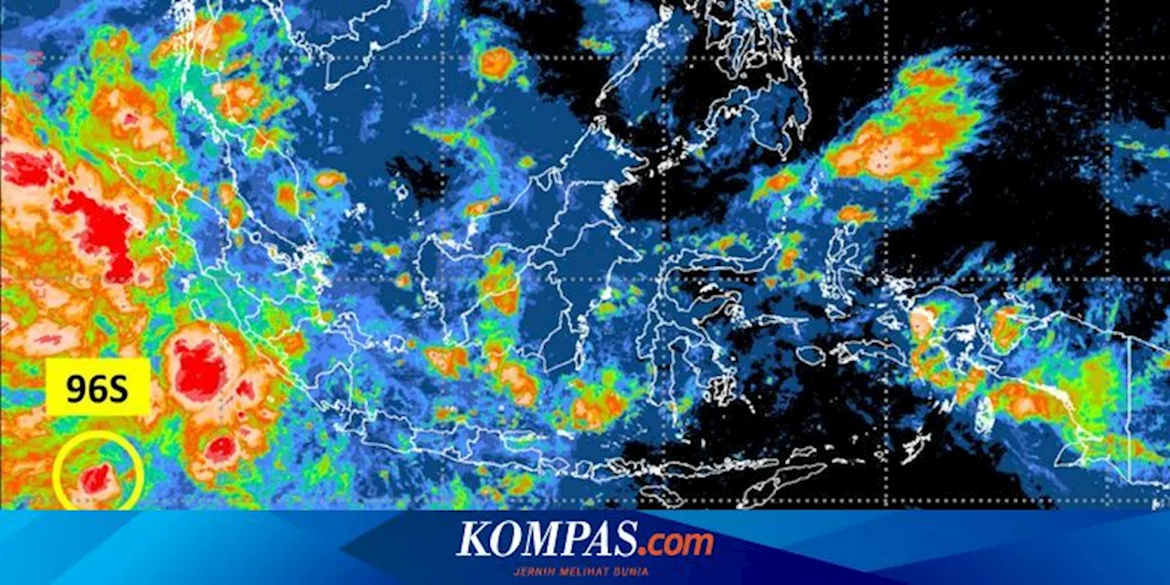 Siklon Tropis 96S Terdeteksi di Langit Indonesia, Apa Dampaknya?