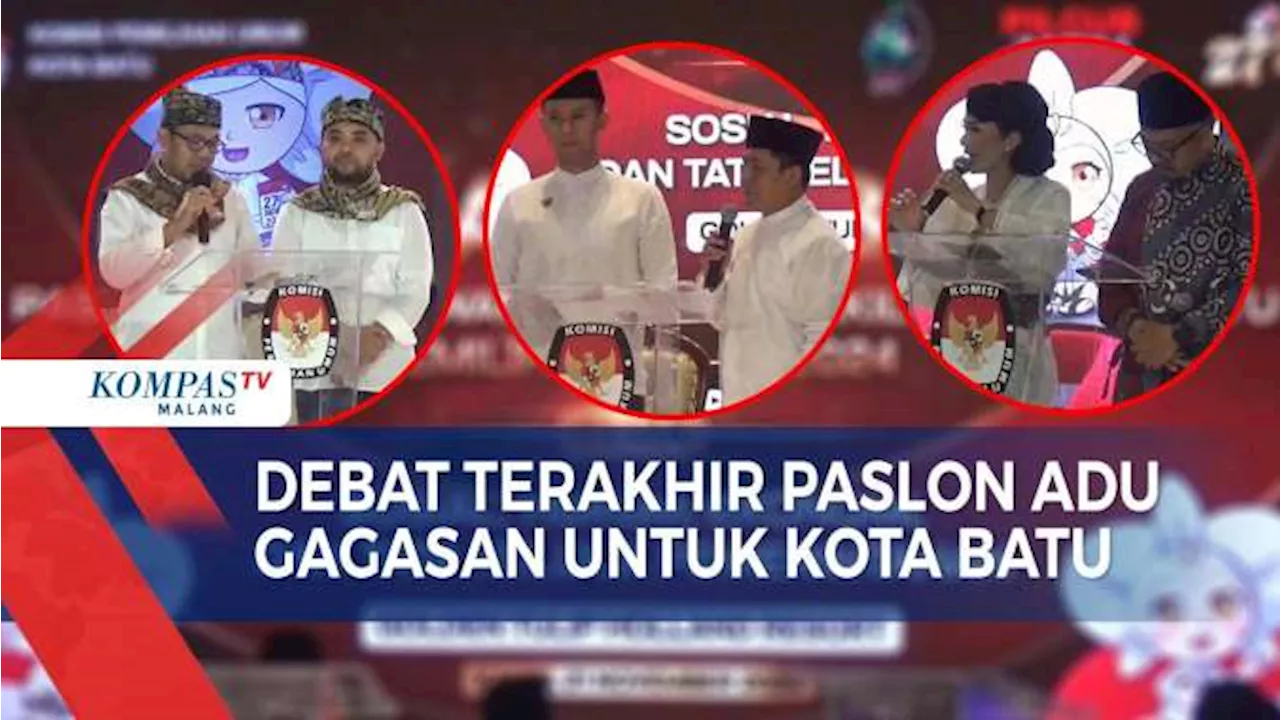 Debat Publik Pamungkas Pilkada Kota Batu