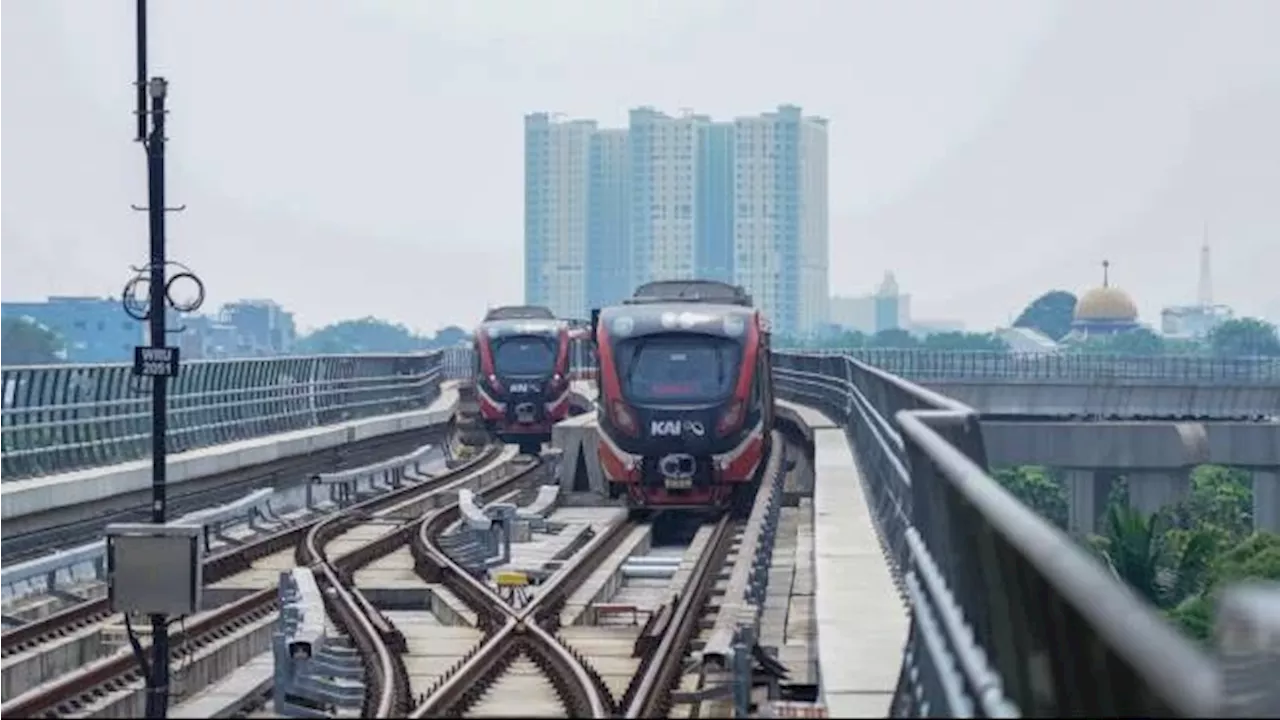 LRT Jabodebek Tambah Perjalanan di Akhir Pekan, Cek Ada Perubahan Jadwal