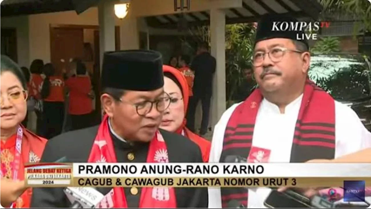 Pramono Anung Optimistis Dukungan Anies di Pilkada Jakarta Picu Angka Golput Turun