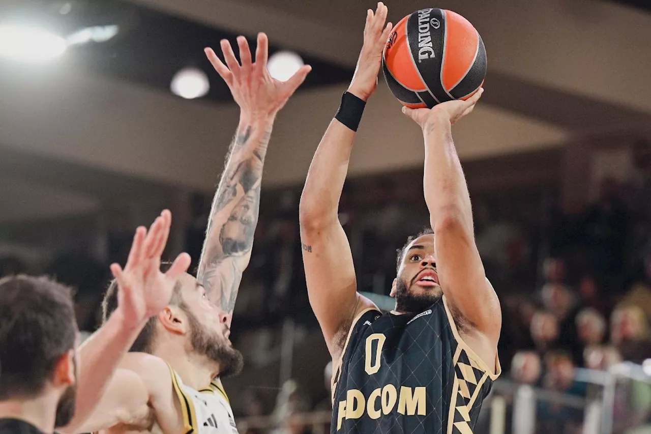 Euroligue: porté par Okobo, Monaco convalescent bat l'Asvel