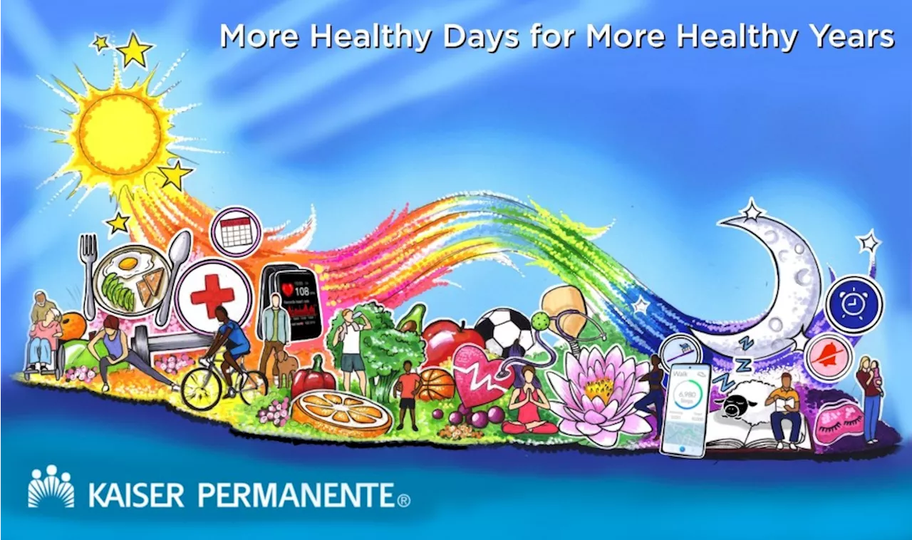 Rose Parade 2025: Kaiser Permanente unveils its float