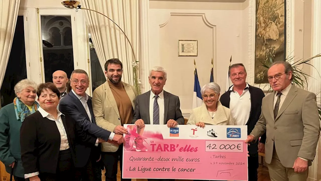 Tarbes’Elles : Avec une édition record, 42 000 € remis à la Ligue Contre le Cancer