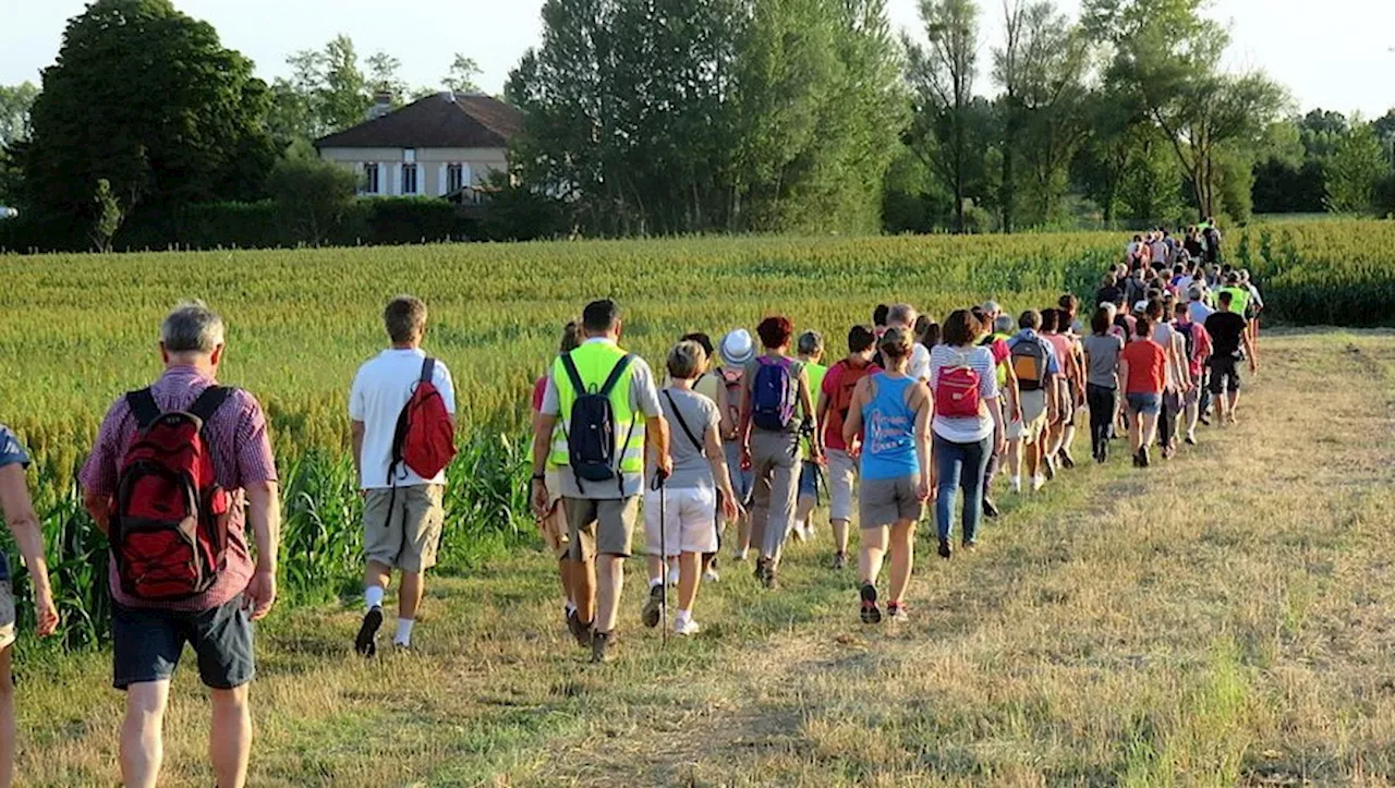 Gaillac Rando donne le départ de la Ronde du Gaillac Primeur