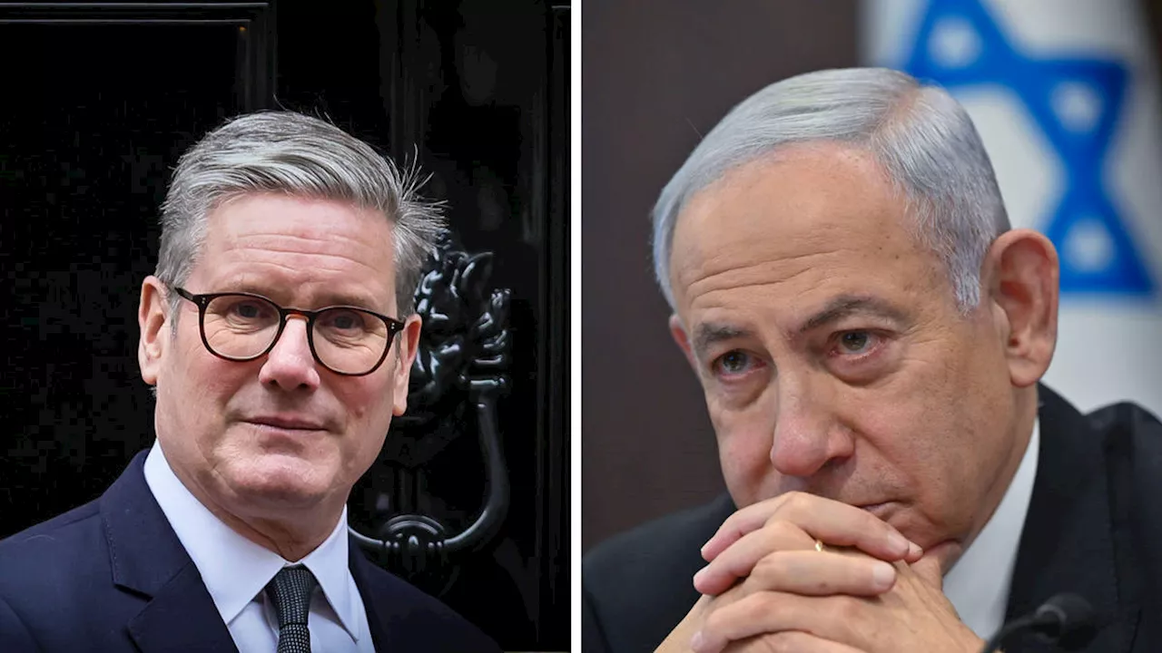 Netanyahu faces arrest if he travels to Britain as Starmer vows to enforce International Criminal Court...