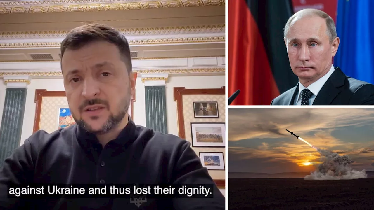 Zelenskyy promises 'serious response' following Russia's use of new hypersonic missiles