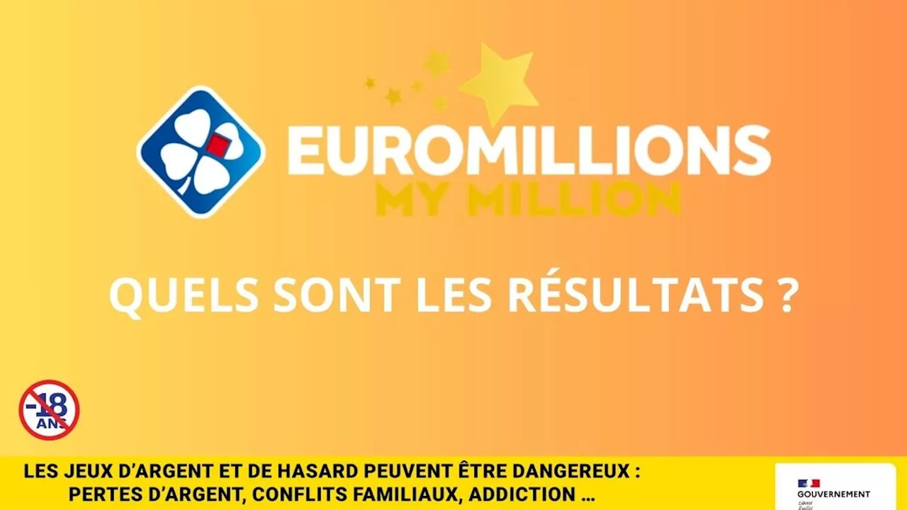 Les résultats de l’EuroMillions de la FDJ du vendredi 22 novembre 2024