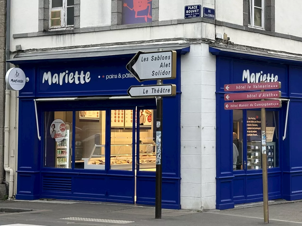 Saint-Malo : la boulangerie-pâtisserie Mariette remplace La Mie Câline à Saint-Servan