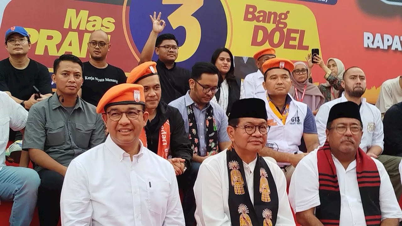 5 Pernyataan Anies Baswedan Hadiri Apel Siaga, Ajak Dukung Pramono Anung-Rano Karno