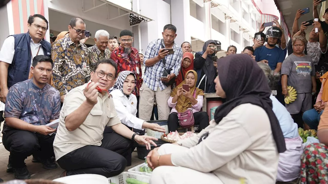 Mendag Blusukan ke Pasar Klaten Cek Harga Minyakita hingga Beras, Ini Hasilnya