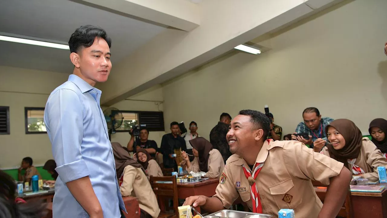 Wapres Gibran Tinjau Makan Bergizi di SMKN 7 Semarang, Harap Mampu Tingkatkan Iklim Belajar