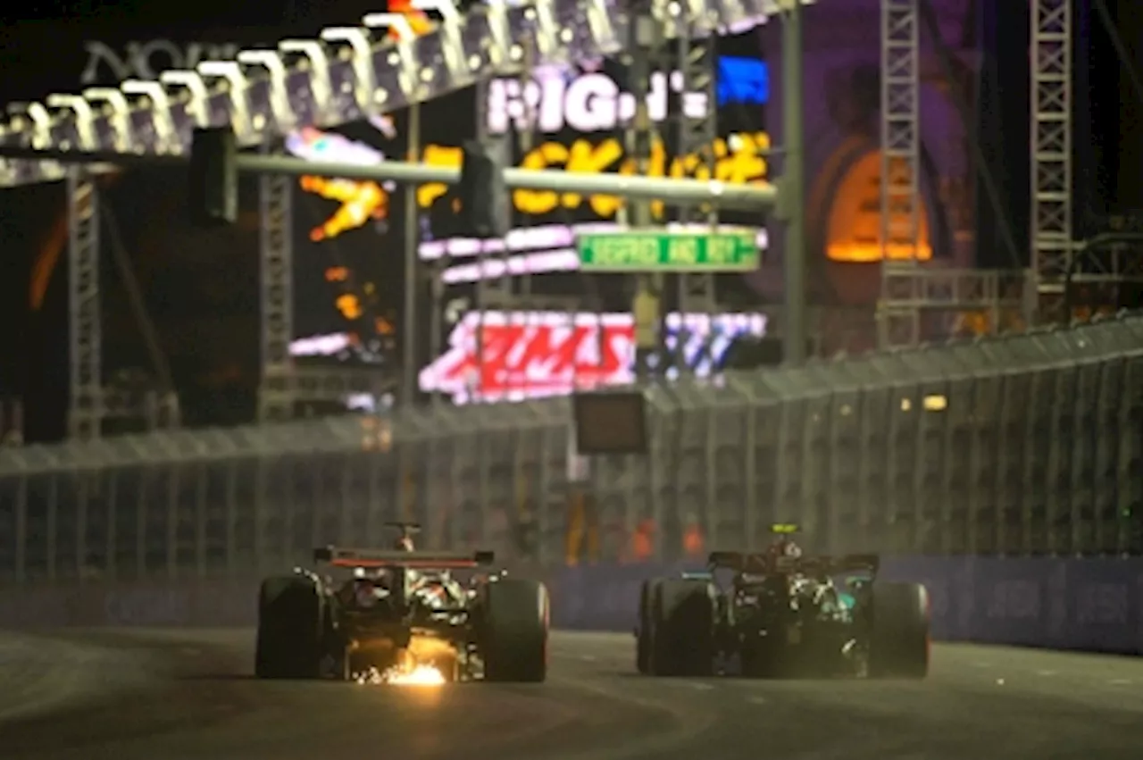 Mercedes’ Hamilton shines in Vegas F1 practice, Red Bull’s Verstappen falters in tricky conditions