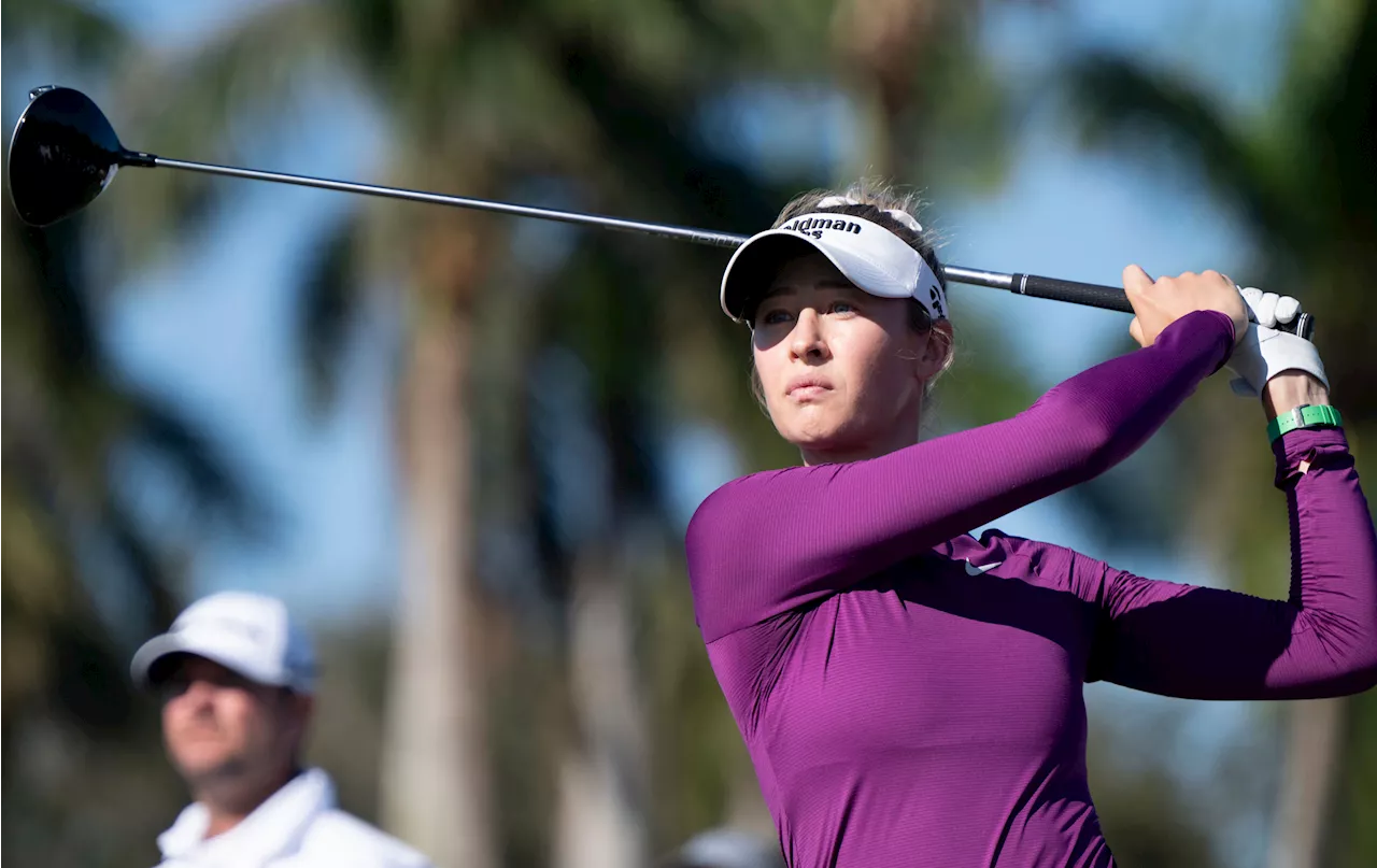 An leads with 64 in the wind as Korda struggles in LPGA finale