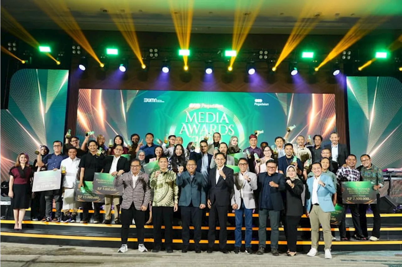 Pegadaian Gelar Media Awards 2024 Terima Kasih Insan Media atas Kontribusinya Meng-EMAS-kan Indonesia