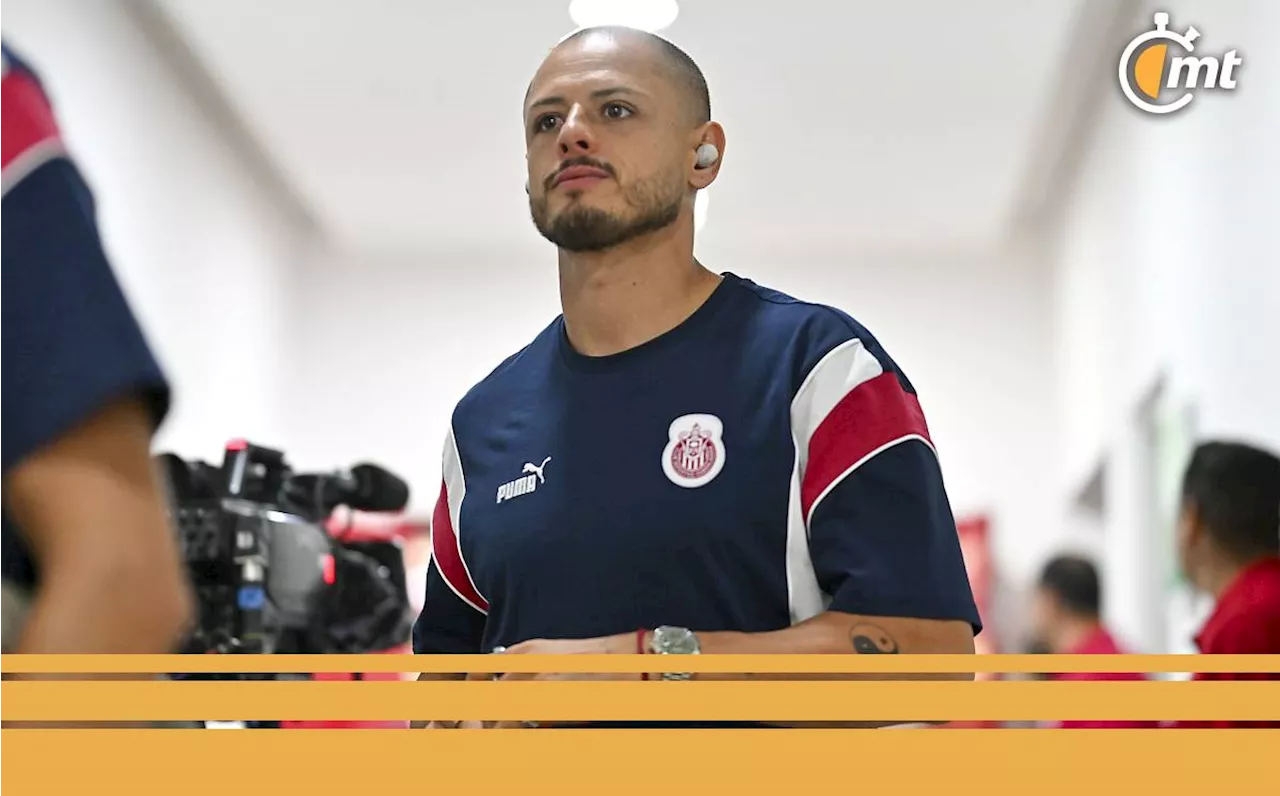 Chicharito Hernández arrancará como titular en el Clásico Tapatío