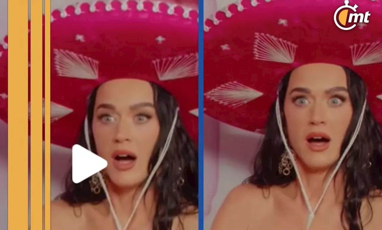 Sorprenden a Katy Perry con mariachi y redes recuerdan incómodo momento en ‘Venga la Alegría’