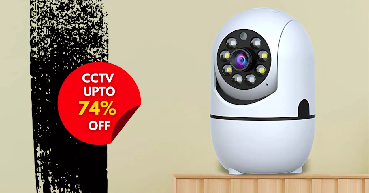 तेज तर्रार निगाहों वाले ये CCTV Camera चोरों के हैं सबसे बड़े दुश्मन, Amazon पर 74% तक की छूट पर लाइव है डील