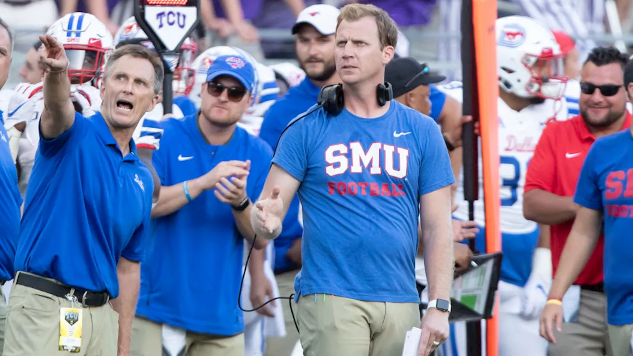 On track for title game and possible playoffs, SMU extends Rhett Lashlee