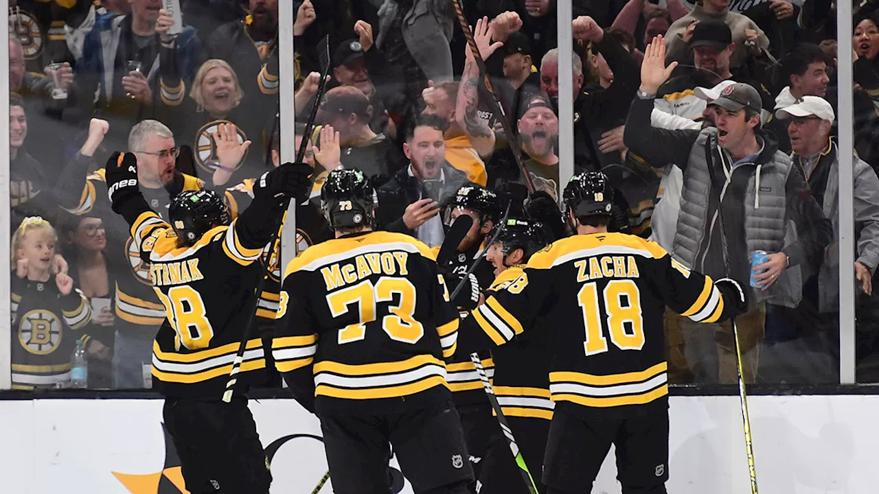 Bruins takeaways: B's beat Utah, snap losing streak as Sacco era begins