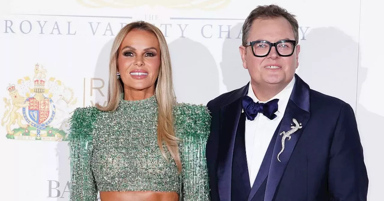 Amanda Holden stuns at Royal Variety Performance after Queen Camilla pulls out